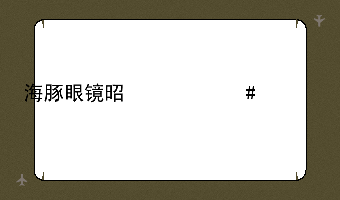 海豚眼镜是什么档次
